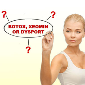 BOTOX VS XEOMIN VS DYSPORT