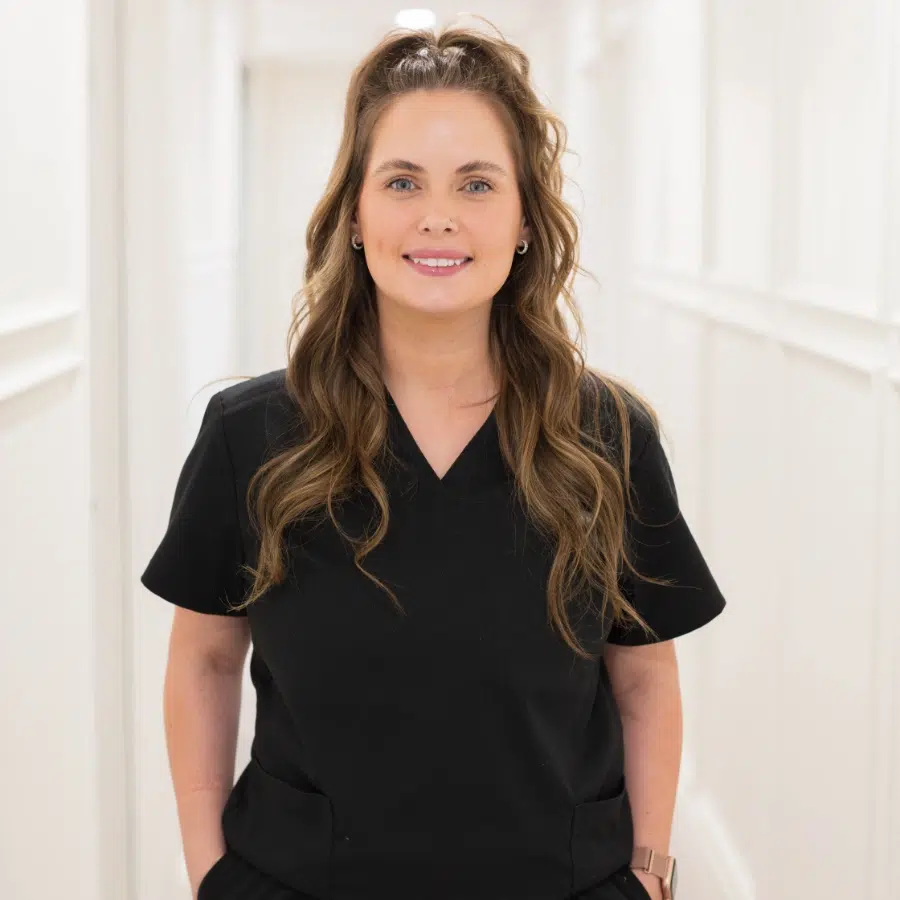 portrait of kaitlyn Liddon at faceology md
