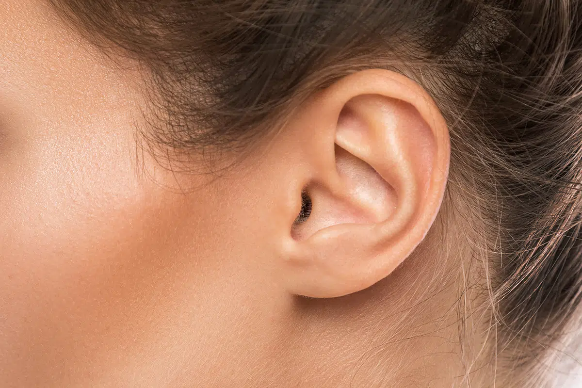 female ear