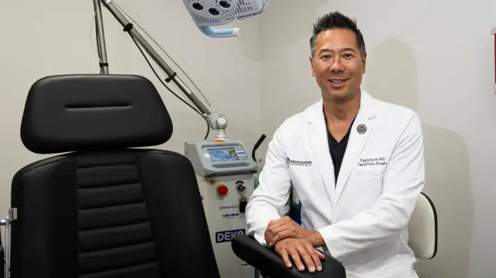 portrait of doctor raymond lee at faceology md