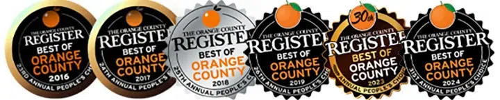 best of orange county badges ()