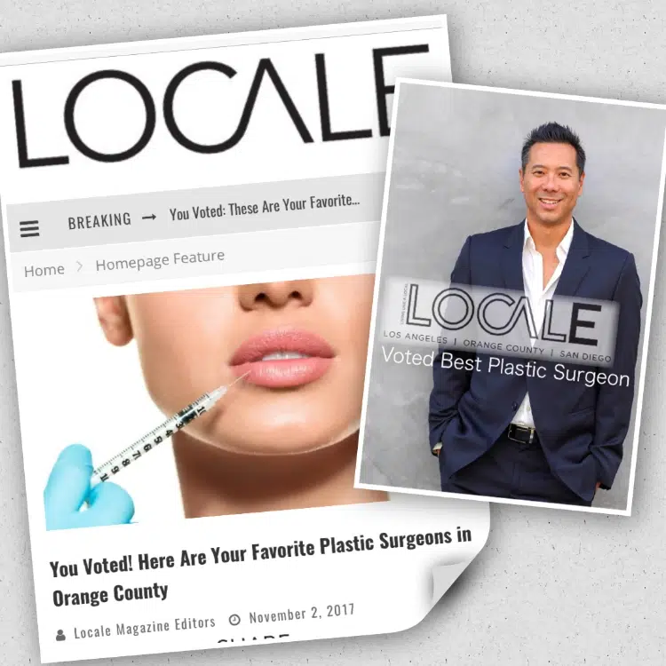 doctor raymond lee in the locale magazine