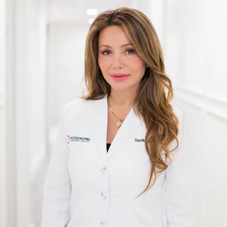 portrait of tina morris at faceology md